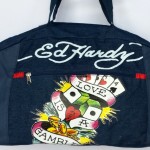 Ed Hardy Love is a Gamble Duffel Bag