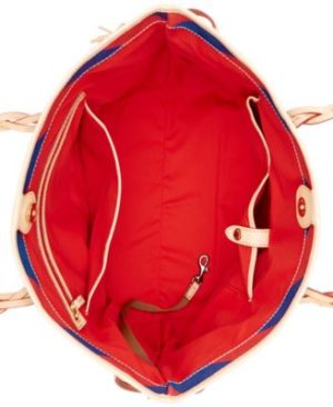 Dooney & Bourke Chevron BAILEY Tote Bag - Image 3