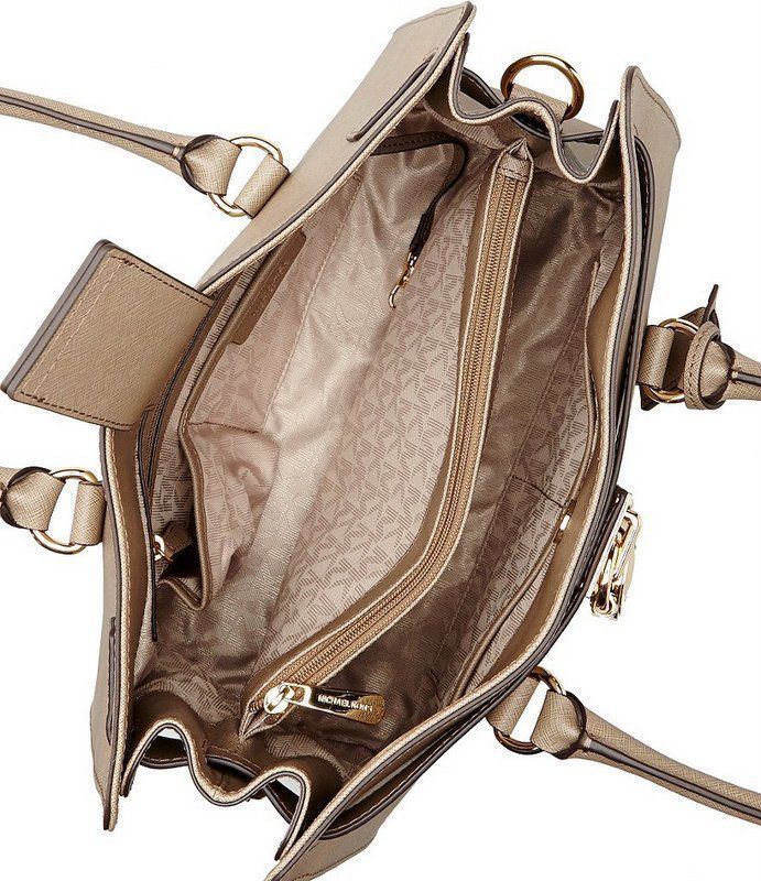 Michael Kors Hamilton East West Satchel (Blush): Handbags