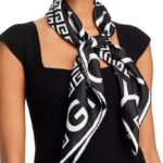 GIVENCHY Monogram 4G Square Silk Scarf