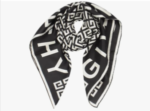 GIVENCHY Monogram 4G Square Silk Scarf